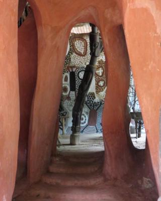 Restaurierung des Ogboni Schreines 2013